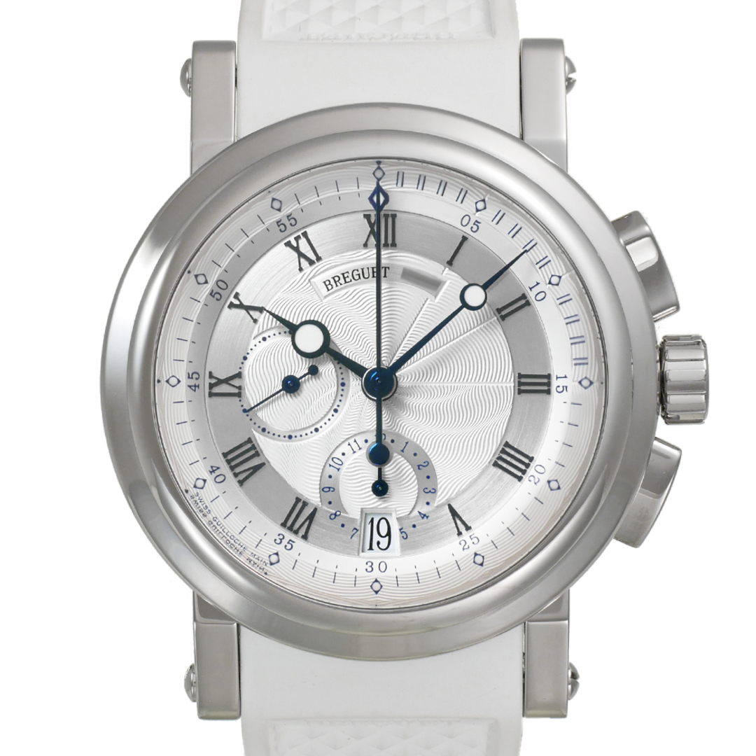 Breguet(ブレゲ)のマリーン2 クロノグラフ Ref.5827BB/12/5ZU 中古品 メンズ 腕時計 メンズの時計(腕時計(アナログ))の商品写真