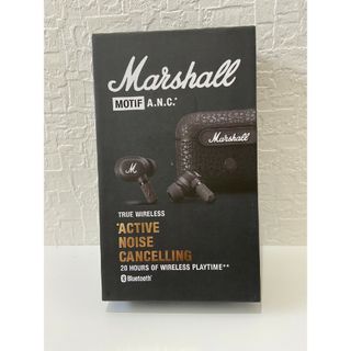 マーシャル(Marshall)のpf 【新品未開封】Marshall Motif A.N.C.　黒　ブラック(ヘッドフォン/イヤフォン)