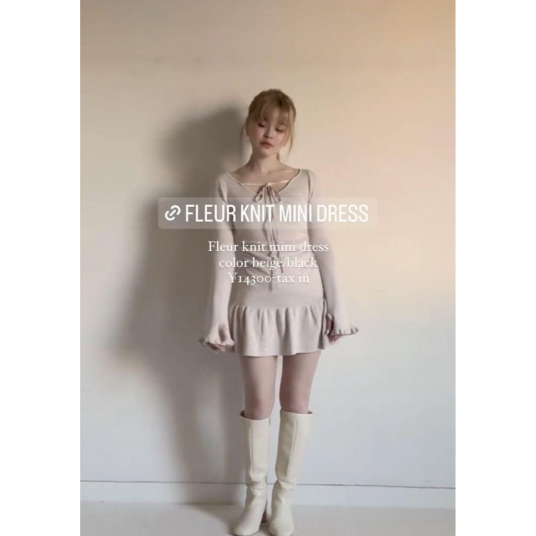 Bubbles(バブルス)のアンドマリー　fleur khit mini dress レディースのワンピース(ミニワンピース)の商品写真