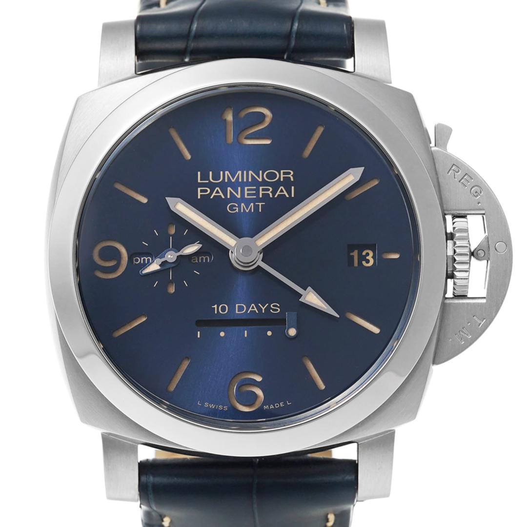 PANERAI(パネライ)のルミノール GMT 10デイズ Ref.PAM00986 中古品 メンズ 腕時計 メンズの時計(腕時計(アナログ))の商品写真