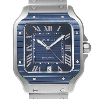 カルティエ(Cartier)のサントス ドゥ カルティエ LM Ref.WSSA0048 中古品 メンズ 腕時計(腕時計(アナログ))