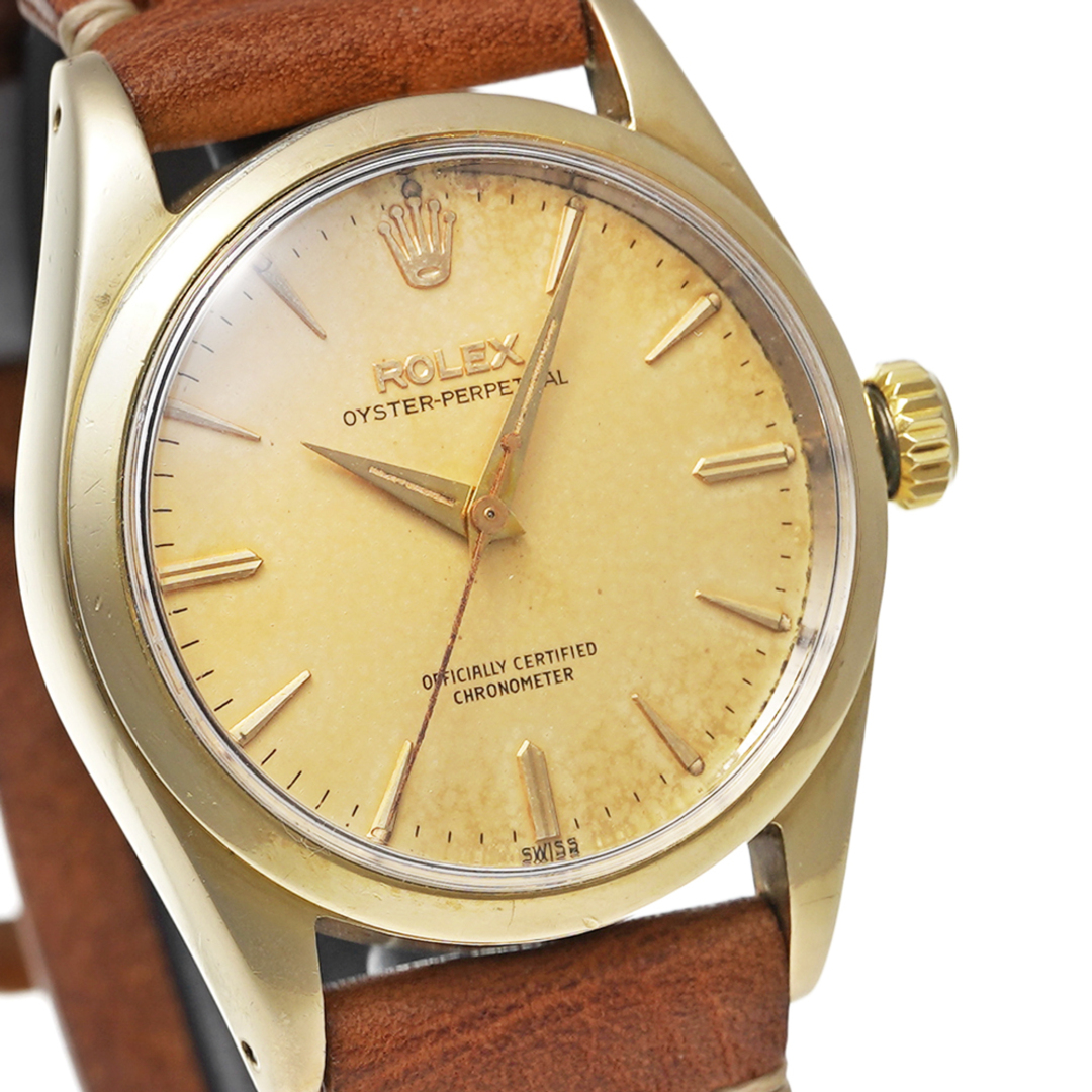 ROLEX(ロレックス)のROLEX オイスターパーペチュアル Ref.6634 アンティーク品 メンズ 腕時計 メンズの時計(腕時計(アナログ))の商品写真