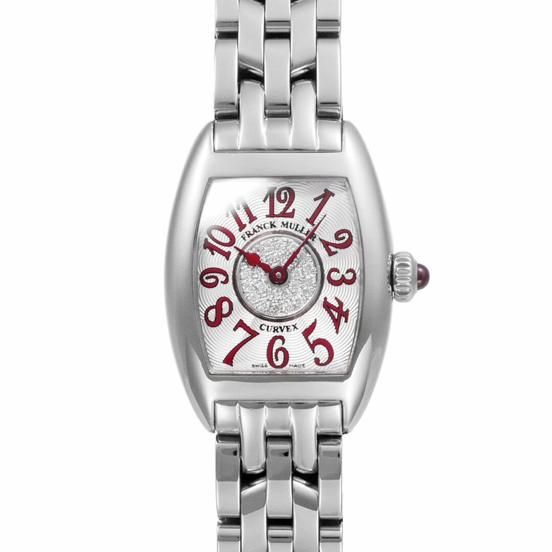 FRANCK MULLER(フランクミュラー)のトノウカーベックス プティ ダイヤモンド Ref.2500QZ 1P 中古品 レディース 腕時計 レディースのファッション小物(腕時計)の商品写真