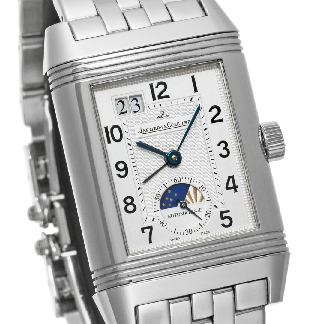 Jaeger-LeCoultre(ジャガールクルト)のグランドレベルソ オートマティック ナイト＆デイ Ref.Q3038120 (240.8.72) 中古品 メンズ 腕時計 メンズの時計(腕時計(アナログ))の商品写真