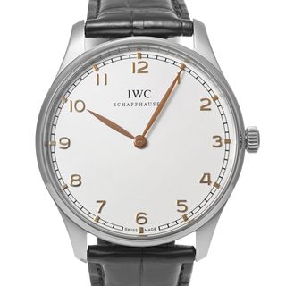 インターナショナルウォッチカンパニー(IWC)のポルトギーゼ ハンドワインド ピュアクラシック Ref.IW570303 中古品 メンズ 腕時計(腕時計(アナログ))