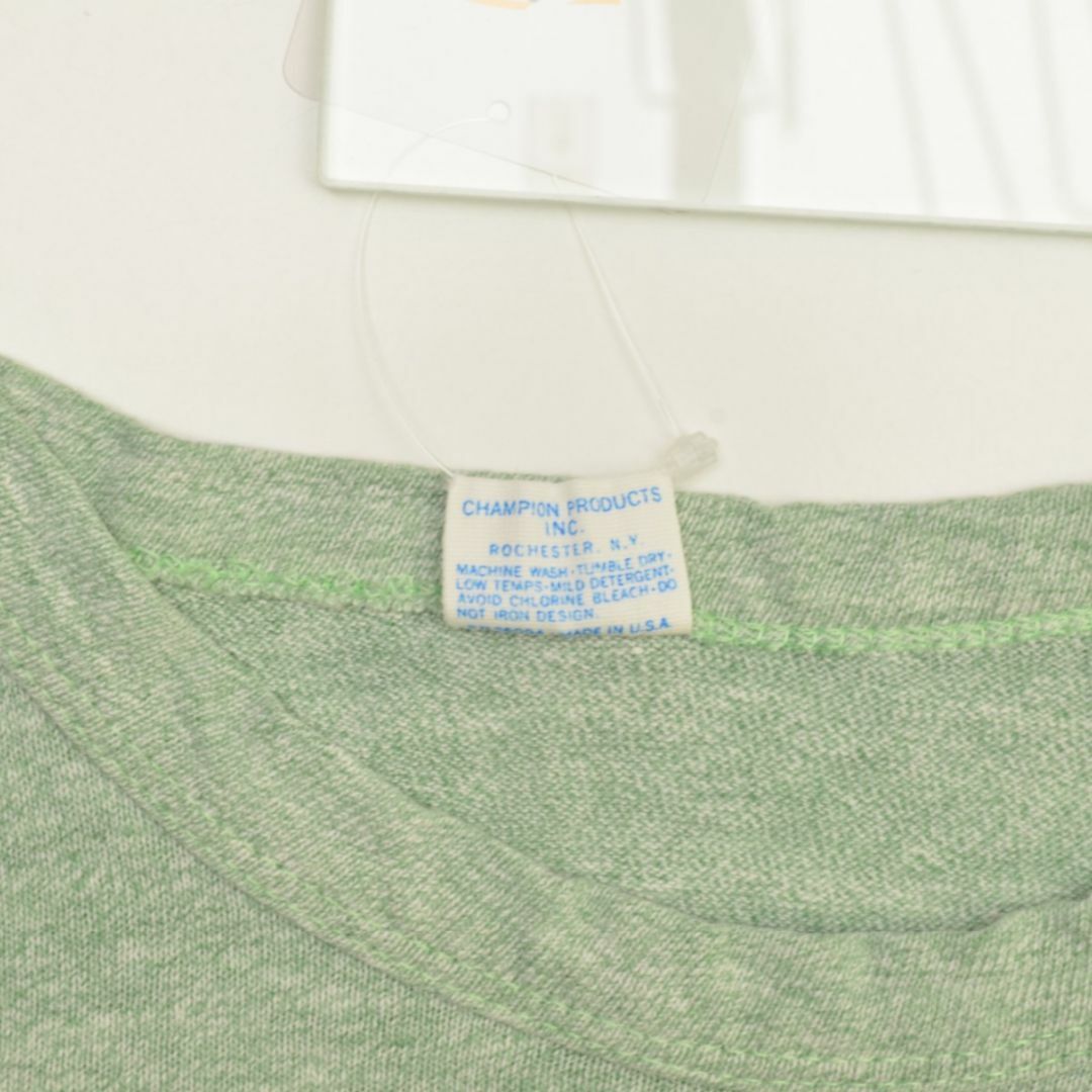 Champion(チャンピオン)の【CHAMPION】70s バータグ 染み込みプリント半袖Tシャツ レディースのトップス(Tシャツ(半袖/袖なし))の商品写真