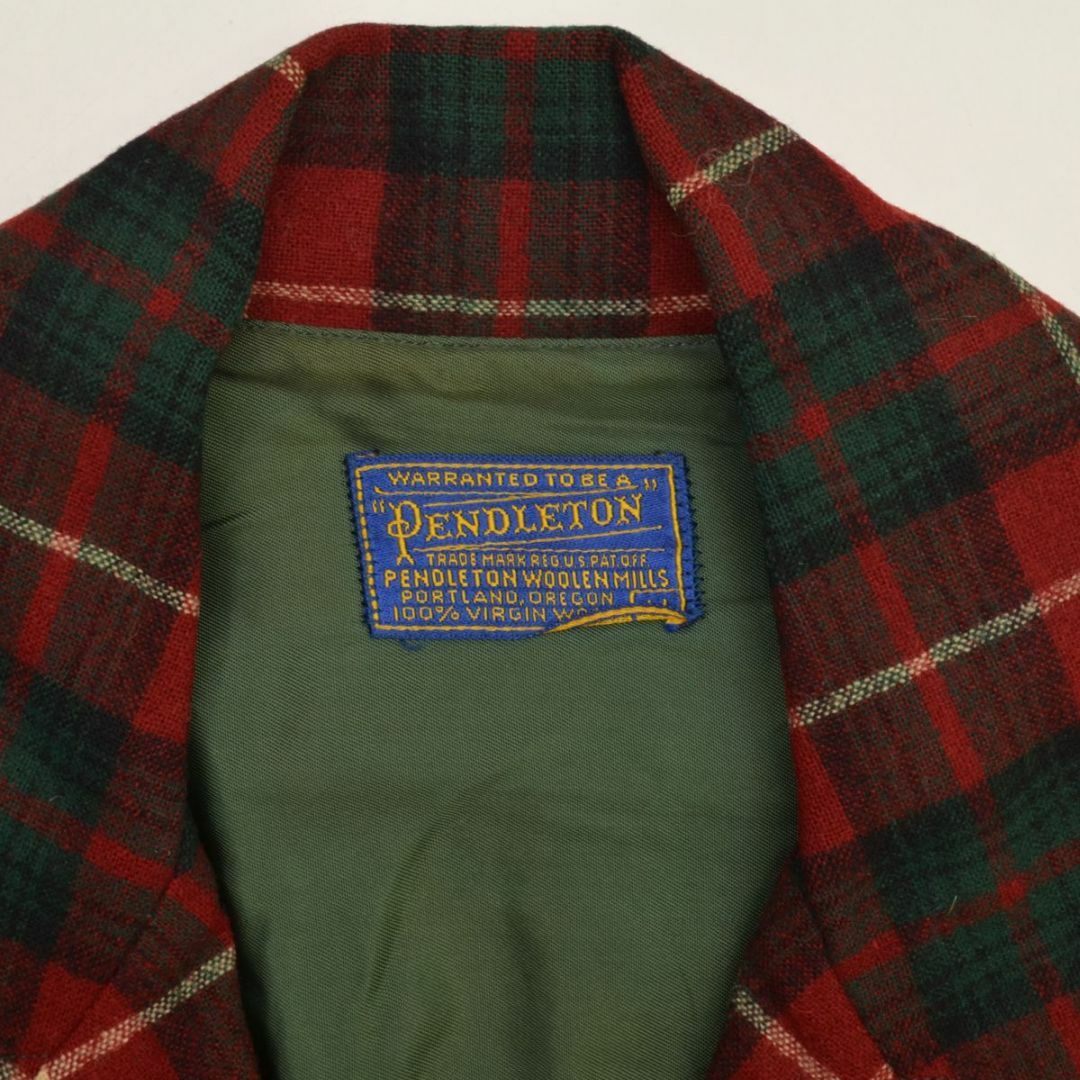 PENDLETON(ペンドルトン)の【PENDLETON】50s チェックウールテーラードジャケット メンズのジャケット/アウター(テーラードジャケット)の商品写真