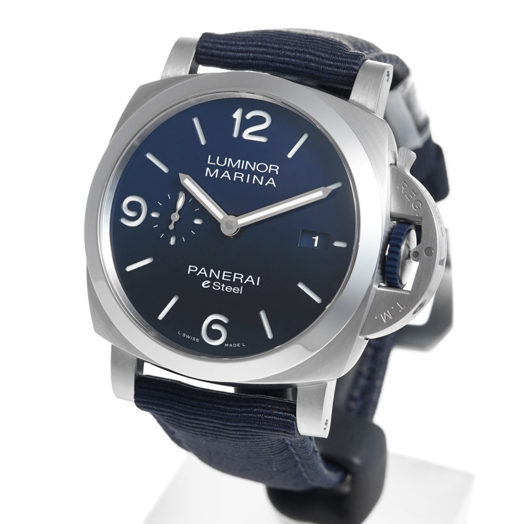 PANERAI(パネライ)のルミノール マリーナ eSteel Blu Profondo Ref.PAM01157 未使用品 メンズ 腕時計 メンズの時計(腕時計(アナログ))の商品写真