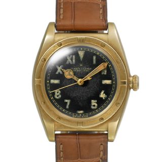 ロレックス(ROLEX)のROLEX バブルバック ユニークダイヤル Ref.3372 アンティーク品 メンズ 腕時計(腕時計(アナログ))