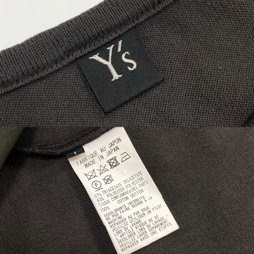 Y's(ワイズ)のY's Ta/Pe de Chine BIG T SIDE BELT DRESS レディースのワンピース(その他)の商品写真