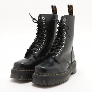 ドクターマーチン(Dr.Martens)のドクターマーチン QUAD SQUARED レザー UK8 ブラック メン(ブーツ)