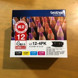 ブラザー(brother)のbrother 純正 インクカートリッジ LC12-4PK 4色(その他)