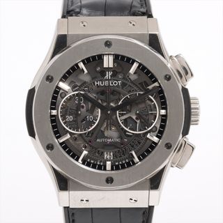 ウブロ(HUBLOT)のウブロ クラシックフュージョン TI×革×ラバー   メンズ 腕時計(腕時計(アナログ))