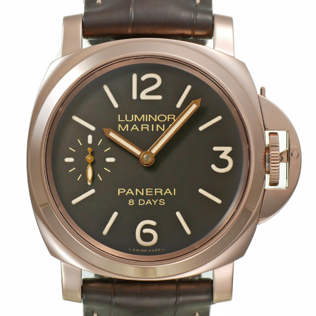 PANERAI(パネライ)のルミノール マリーナ 8DAYS オロロッソ Ref.PAM00511 中古品 メンズ 腕時計 メンズの時計(腕時計(アナログ))の商品写真