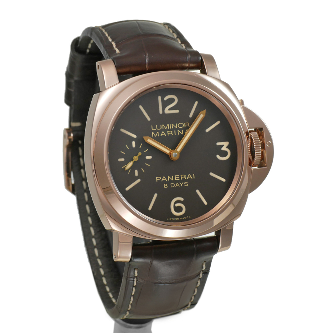 PANERAI(パネライ)のルミノール マリーナ 8DAYS オロロッソ Ref.PAM00511 中古品 メンズ 腕時計 メンズの時計(腕時計(アナログ))の商品写真