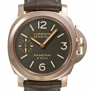 パネライ(PANERAI)のルミノール マリーナ 8DAYS オロロッソ Ref.PAM00511 中古品 メンズ 腕時計(腕時計(アナログ))