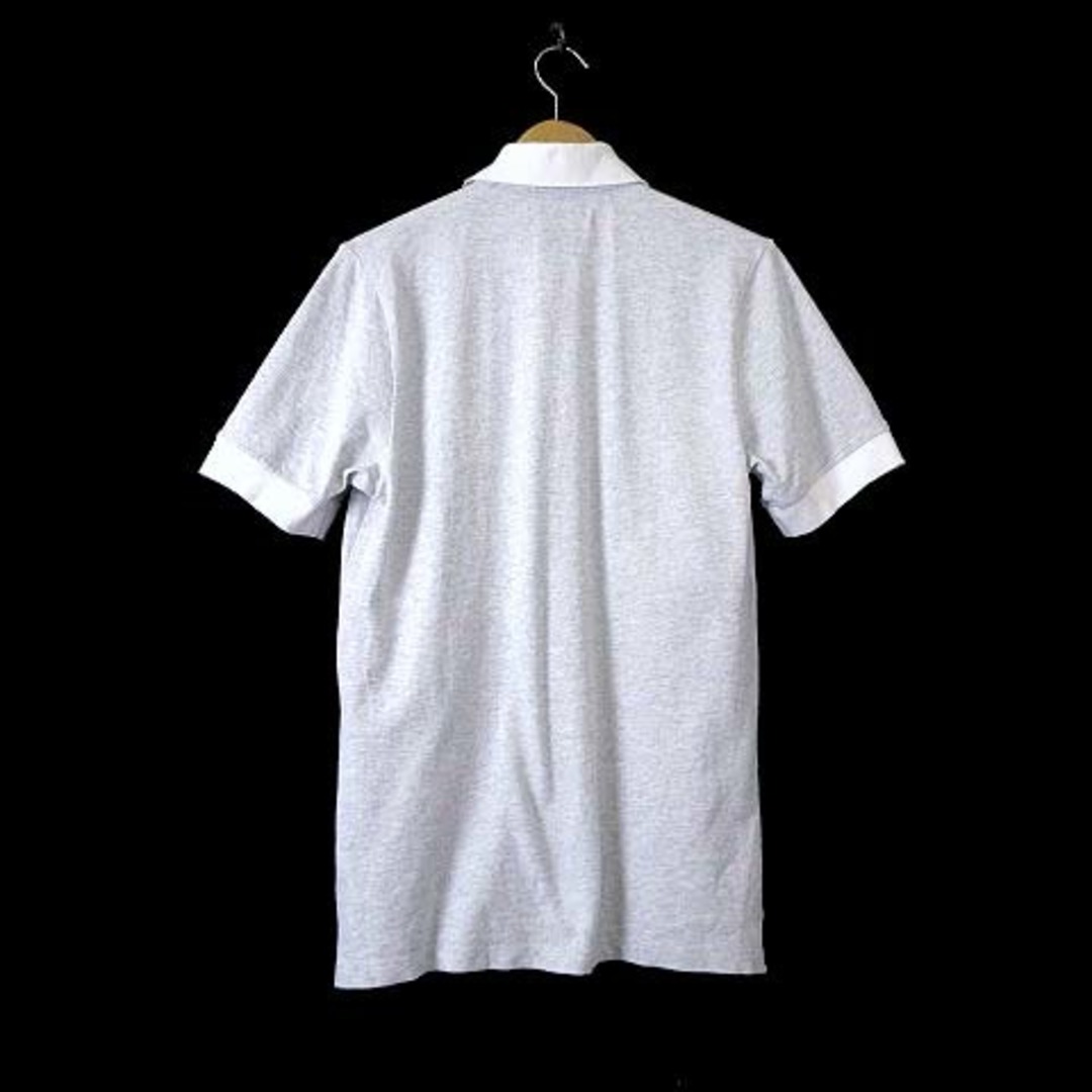 HYDROGEN(ハイドロゲン)のハイドロゲン HYDROGEN ポロシャツ 半袖 スカル ロゴ 刺繍 M グレー メンズのトップス(ポロシャツ)の商品写真