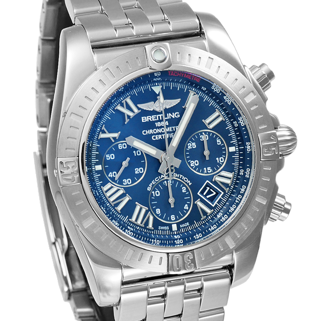 BREITLING(ブライトリング)のクロノマット44 JSP ローマン インデックス 日本限定 Ref.AB0115111C2A1 中古品 メンズ 腕時計 メンズの時計(腕時計(アナログ))の商品写真