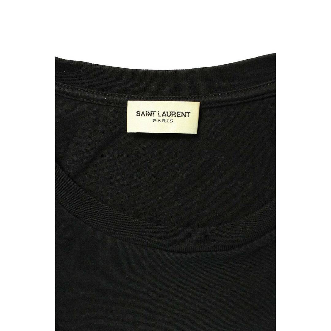 Saint Laurent(サンローラン)のサンローランパリ  577121 YBJJ2 ポスターロゴプリントTシャツ メンズ S メンズのトップス(Tシャツ/カットソー(半袖/袖なし))の商品写真
