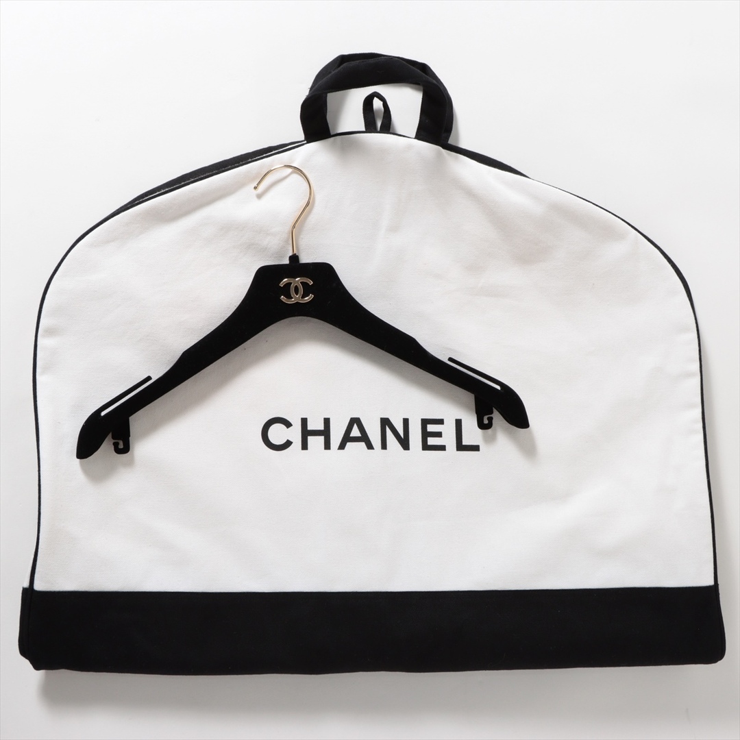 CHANEL(シャネル)のシャネル ココボタン コットン×シルク 38 ピンク レディース その他ア レディースのジャケット/アウター(その他)の商品写真