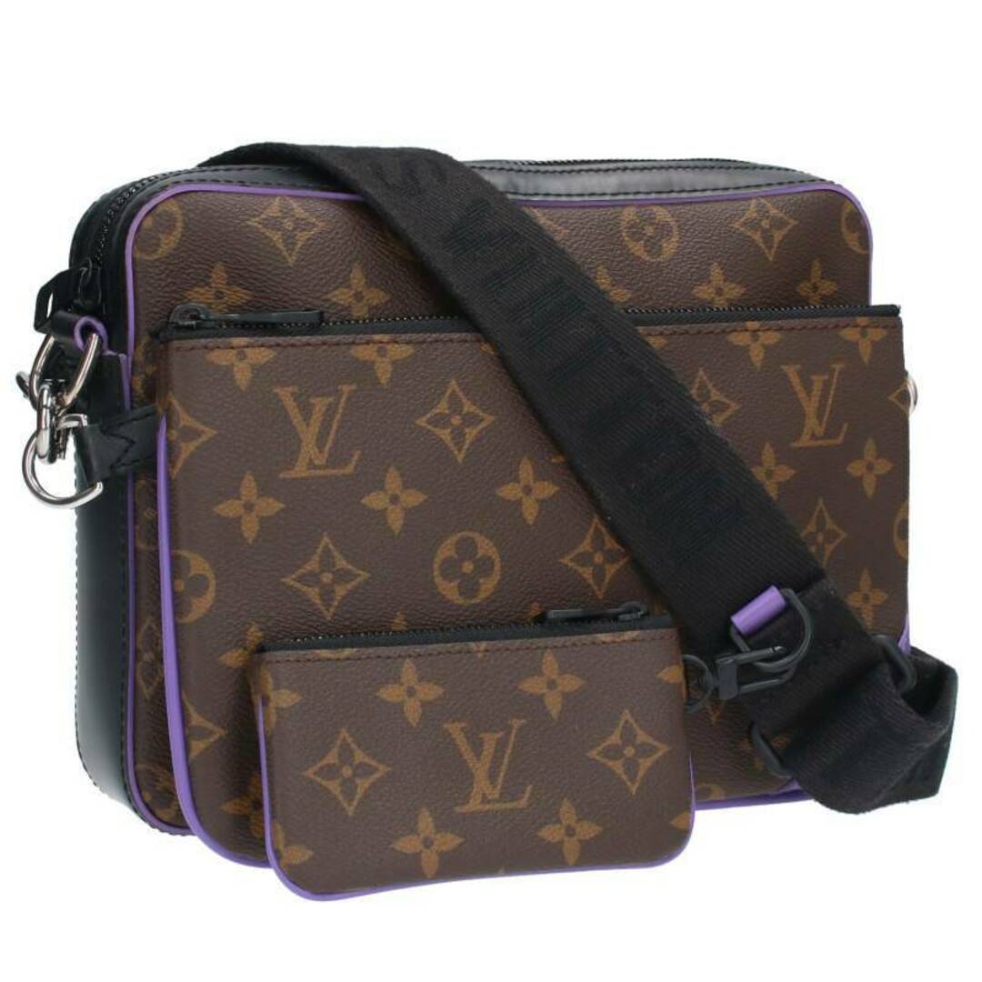 LOUIS VUITTON(ルイヴィトン)のルイヴィトン  M46266 トリオメッセンジャー モノグラムマカサーショルダーバッグ メンズ メンズのバッグ(ショルダーバッグ)の商品写真