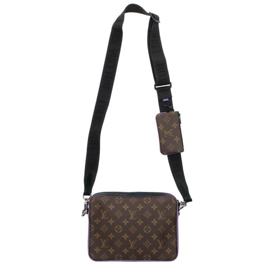 LOUIS VUITTON(ルイヴィトン)のルイヴィトン  M46266 トリオメッセンジャー モノグラムマカサーショルダーバッグ メンズ メンズのバッグ(ショルダーバッグ)の商品写真