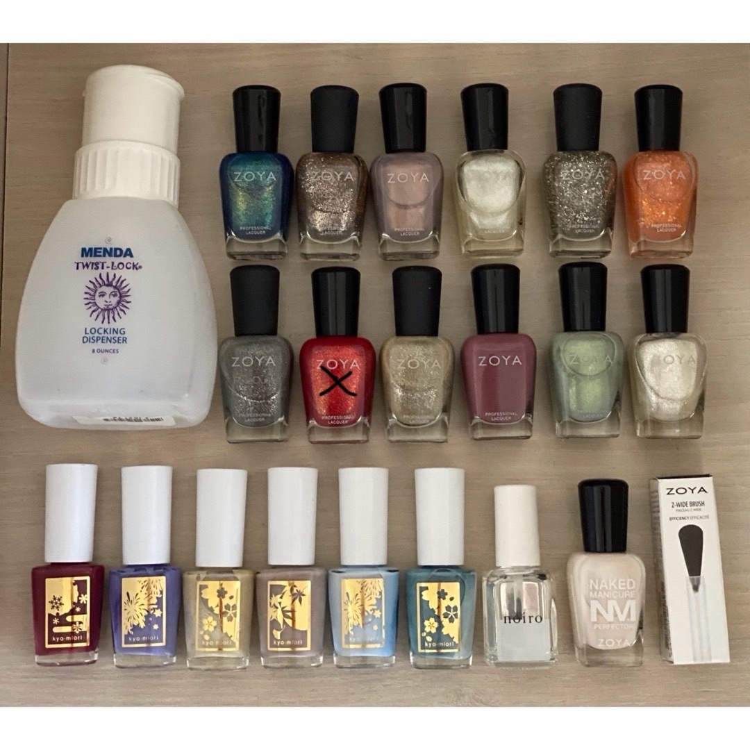 ZOYA(ゾヤ)のZOYA&四季彩19本+ZOYA TOP & DRY 🎁OPI noiro等6点 コスメ/美容のネイル(マニキュア)の商品写真