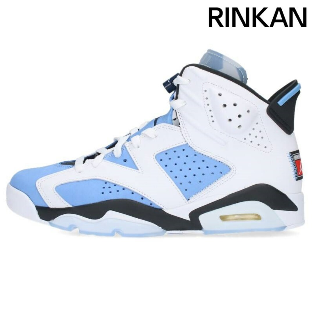 NIKE(ナイキ)のナイキ  AIR JORDAN 6 RETRO UNC CT8529-410 エアジョーダン6レトロユニバーシティーブルースニーカー メンズ 27.5cm メンズの靴/シューズ(スニーカー)の商品写真