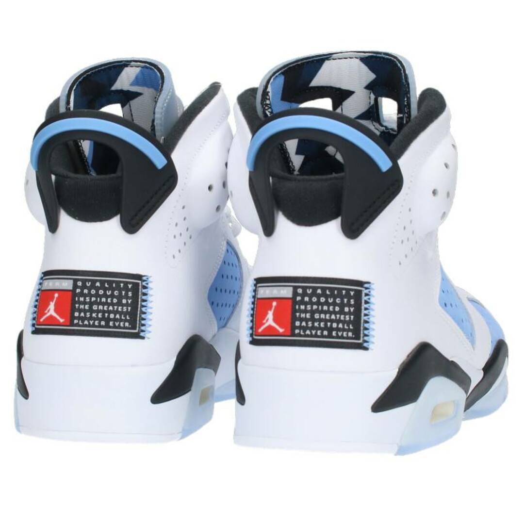 NIKE(ナイキ)のナイキ  AIR JORDAN 6 RETRO UNC CT8529-410 エアジョーダン6レトロユニバーシティーブルースニーカー メンズ 27.5cm メンズの靴/シューズ(スニーカー)の商品写真