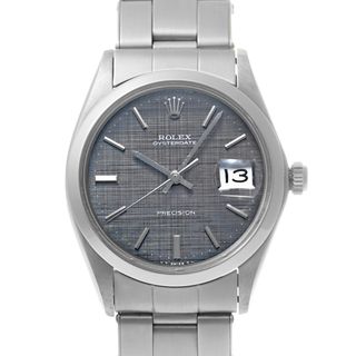 ロレックス(ROLEX)のROLEX オイスターデイト Ref.6694 モザイクダイヤル グレー アンティーク品 メンズ 腕時計(腕時計(アナログ))