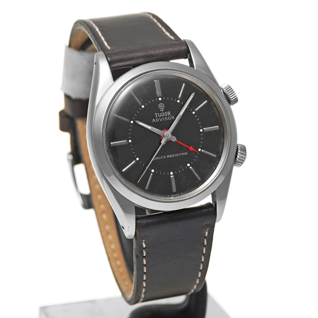Tudor(チュードル)のTUDOR アドバイザー アラーム Ref.7926 アンティーク品 メンズ 腕時計 メンズの時計(腕時計(アナログ))の商品写真