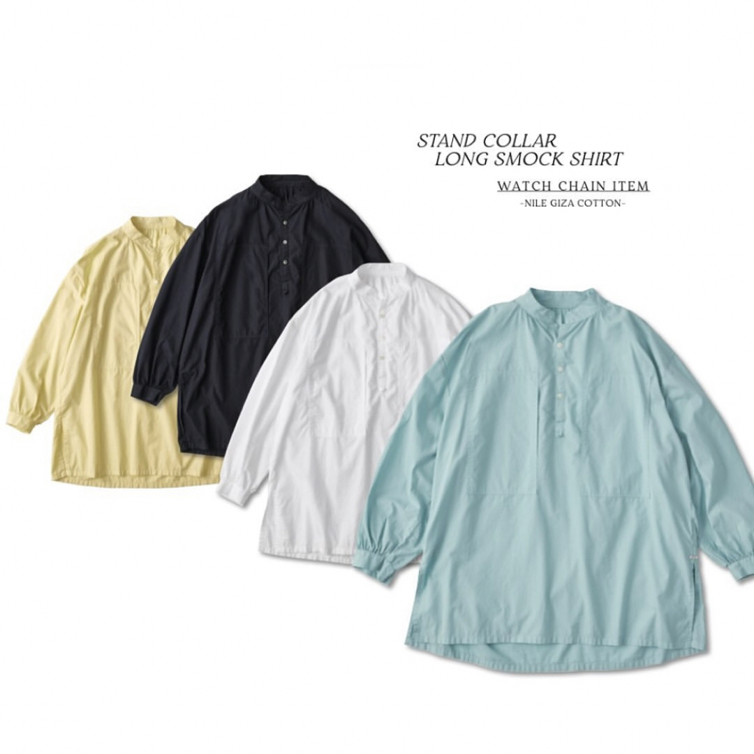 PORTER CLASSIC(ポータークラシック)のPorter Classic STAND COLLAR LONG SHIRT メンズのトップス(シャツ)の商品写真