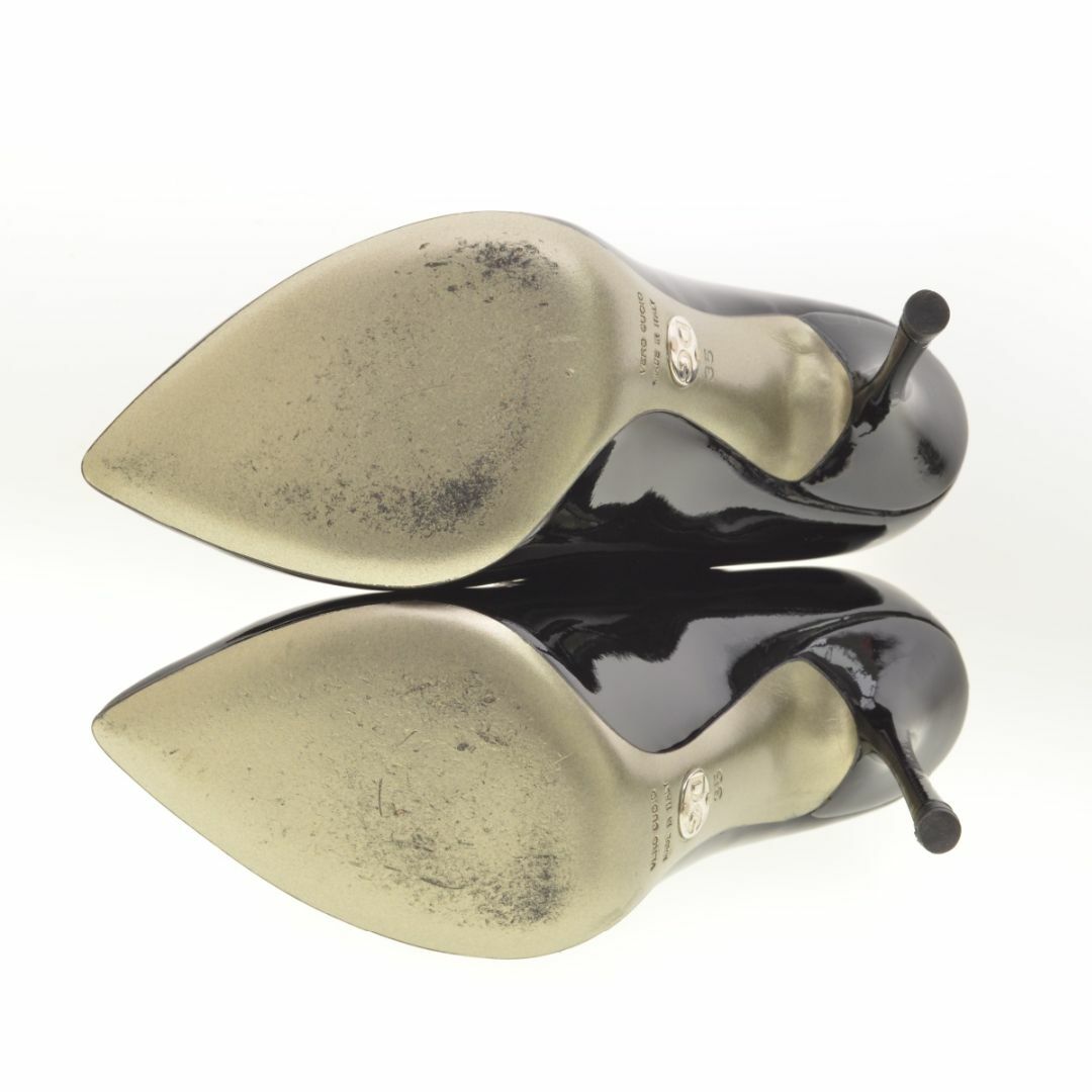 DOLCE&GABBANA(ドルチェアンドガッバーナ)の【DOLCE&GABBANA】ピンヒールエナメルパンプス レディースの靴/シューズ(ハイヒール/パンプス)の商品写真