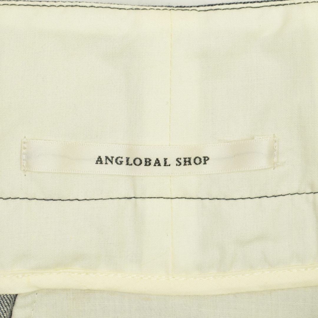 ANGLOBAL SHOP(アングローバルショップ)の【ANGLOBALSHOP】ベルテッドタックワイドデニムパンツ レディースのパンツ(デニム/ジーンズ)の商品写真