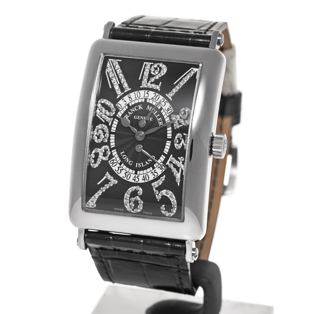 FRANCK MULLER(フランクミュラー)のロングアイランド ビーレトログラード セコンド ダイヤモンド Ref.1100DSRCD 中古品 メンズ 腕時計 メンズの時計(腕時計(アナログ))の商品写真