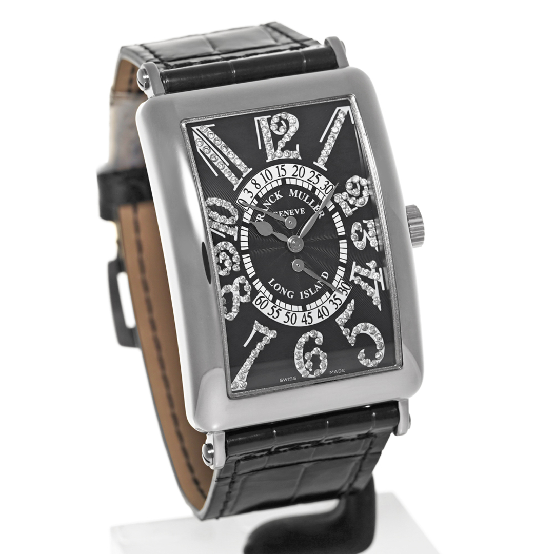 FRANCK MULLER(フランクミュラー)のロングアイランド ビーレトログラード セコンド ダイヤモンド Ref.1100DSRCD 中古品 メンズ 腕時計 メンズの時計(腕時計(アナログ))の商品写真