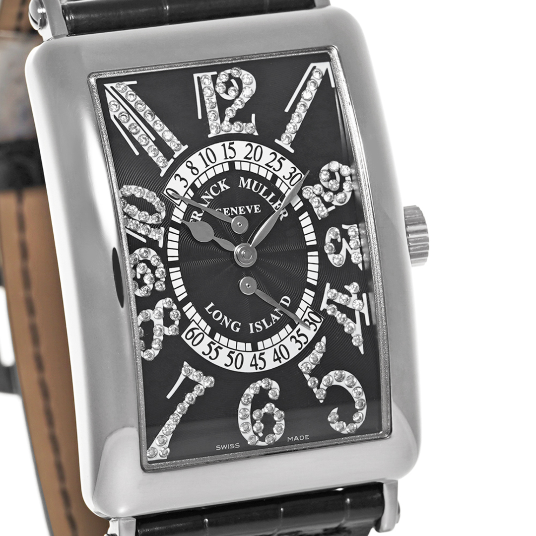 FRANCK MULLER(フランクミュラー)のロングアイランド ビーレトログラード セコンド ダイヤモンド Ref.1100DSRCD 中古品 メンズ 腕時計 メンズの時計(腕時計(アナログ))の商品写真