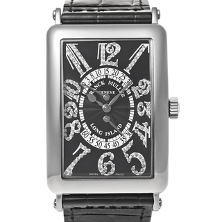 フランクミュラー(FRANCK MULLER)のロングアイランド ビーレトログラード セコンド ダイヤモンド Ref.1100DSRCD 中古品 メンズ 腕時計(腕時計(アナログ))