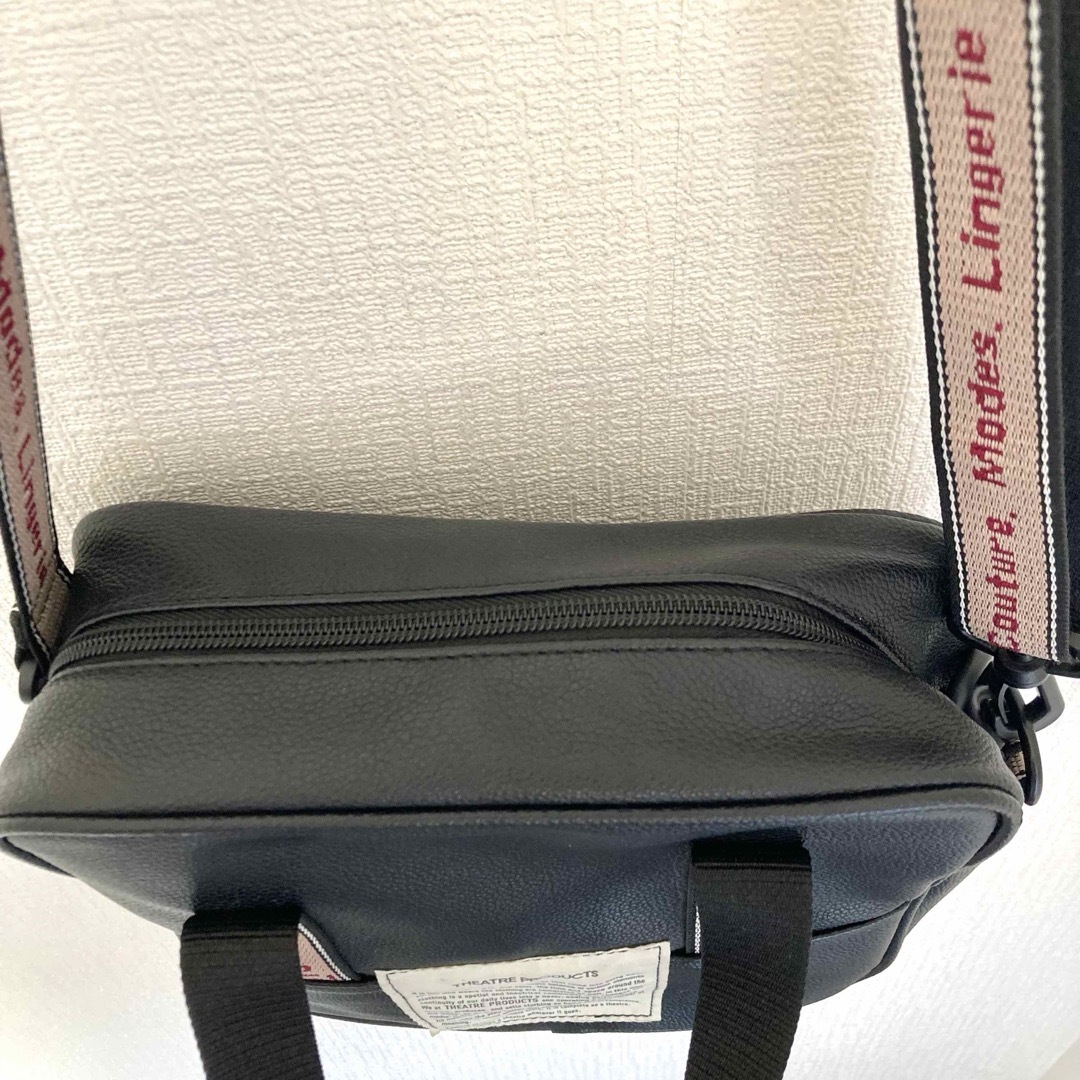 THEATRE PRODUCTS(シアタープロダクツ)のシアタープロダクツ　2wayショルダーバッグ　ハンド　フェイクレザー　レディース レディースのバッグ(ショルダーバッグ)の商品写真