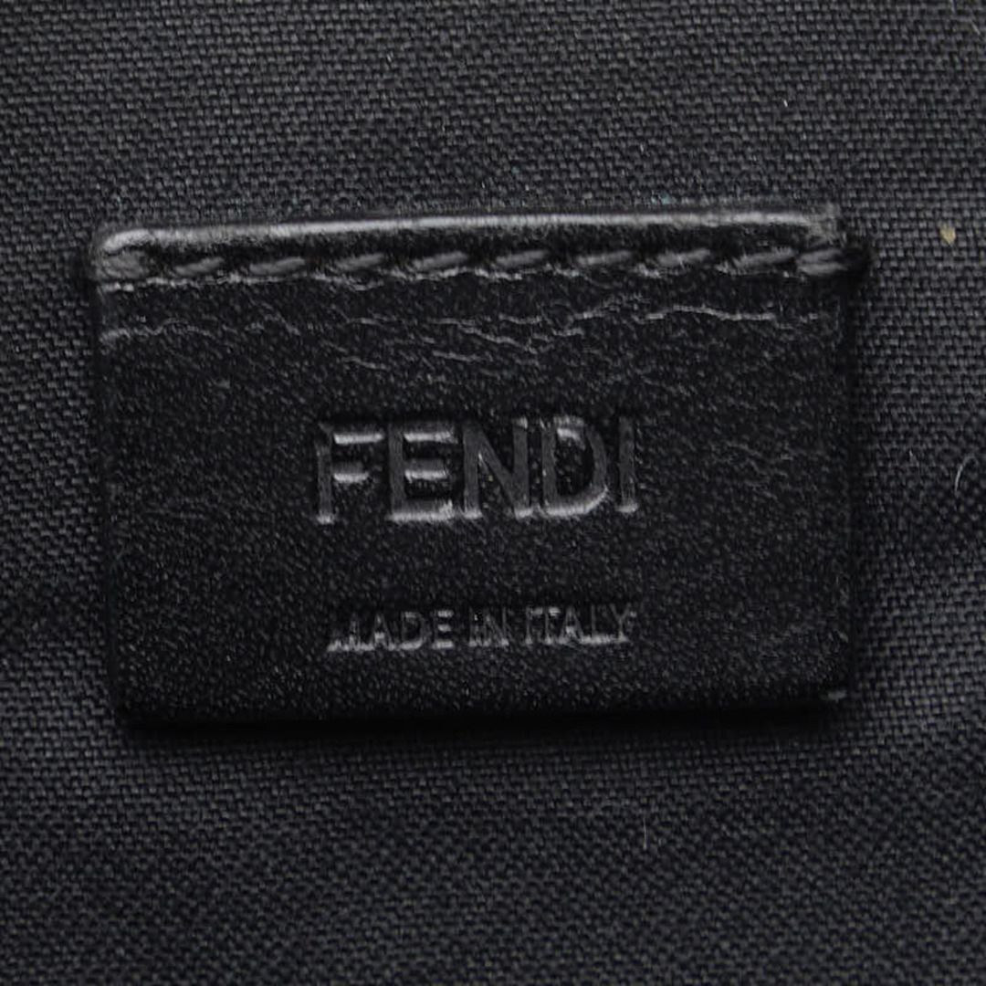 FENDI(フェンディ)のフェンディ カールラガーフェルド スタッズ クラッチバッグ 7N0078 レザー レディース FENDI 【1-0138674】 レディースのバッグ(クラッチバッグ)の商品写真