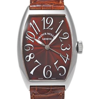 フランクミュラー(FRANCK MULLER)のトノウカーベックス センターセコンド ミレニアムモデル 純正Dバックル Ref.5850SCMILLENNIUM 中古品 メンズ 腕時計(腕時計(アナログ))