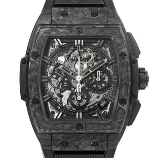 ウブロ(HUBLOT)のスピリット オブ ビッグバン フロステッドカーボン YOSHIDAスペシャル限定70本 Ref.641.QK.0110.RX.YOS 中古品 メンズ 腕時計(腕時計(アナログ))