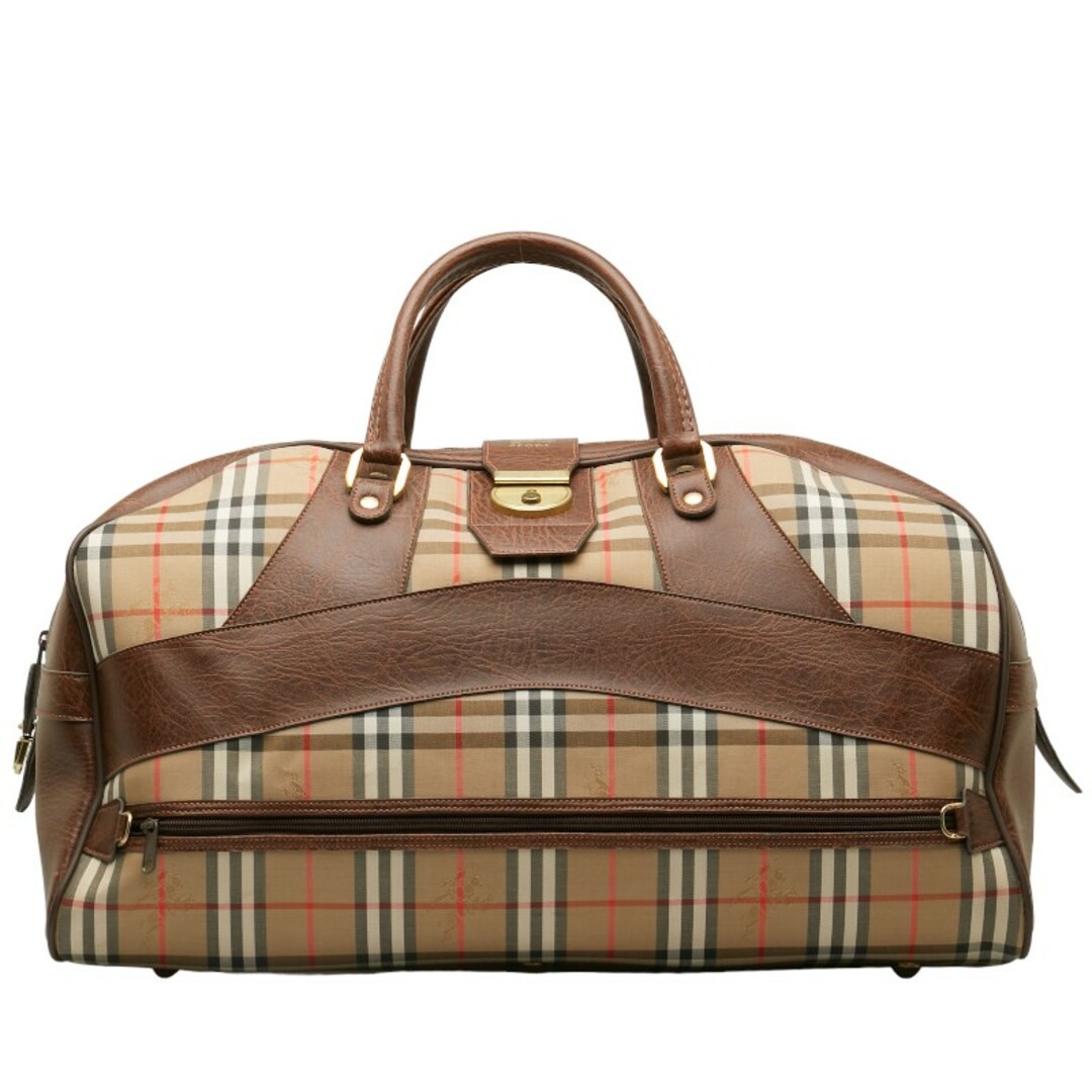 BURBERRY - バーバリー ノバチェック シャドーホース ボストンバッグ BURBERRY - バーバリー ノバチェック シャドーホース ボストンバッグ