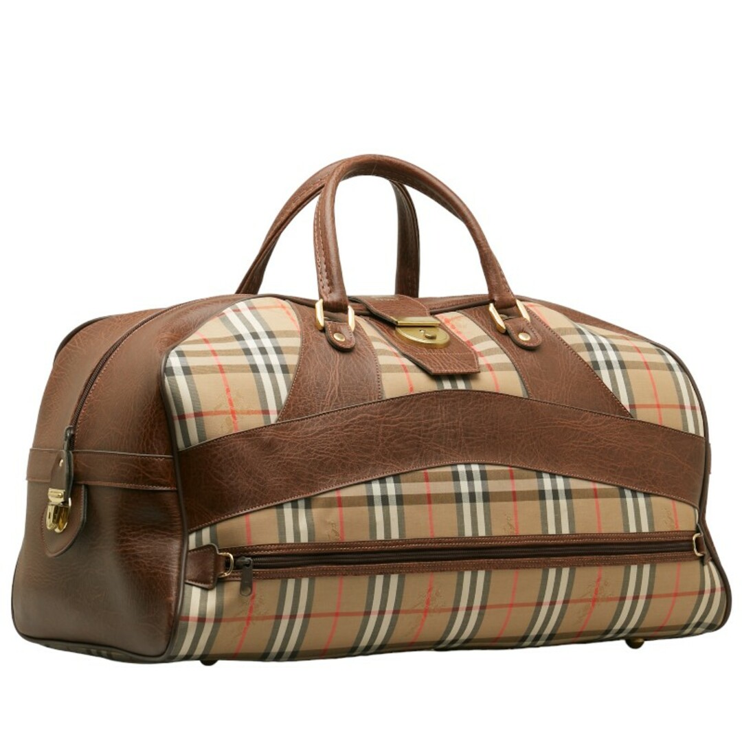 BURBERRY - バーバリー ノバチェック シャドーホース ボストンバッグ BURBERRY - バーバリー ノバチェック シャドーホース ボストンバッグ