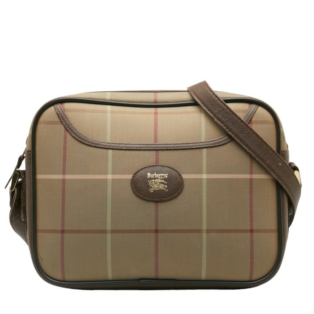 BURBERRY(バーバリー)のバーバリー チェック柄 ワンショルダーバッグ キャンバス レディース BURBERRY 【1-0141068】 レディースのバッグ(ショルダーバッグ)の商品写真