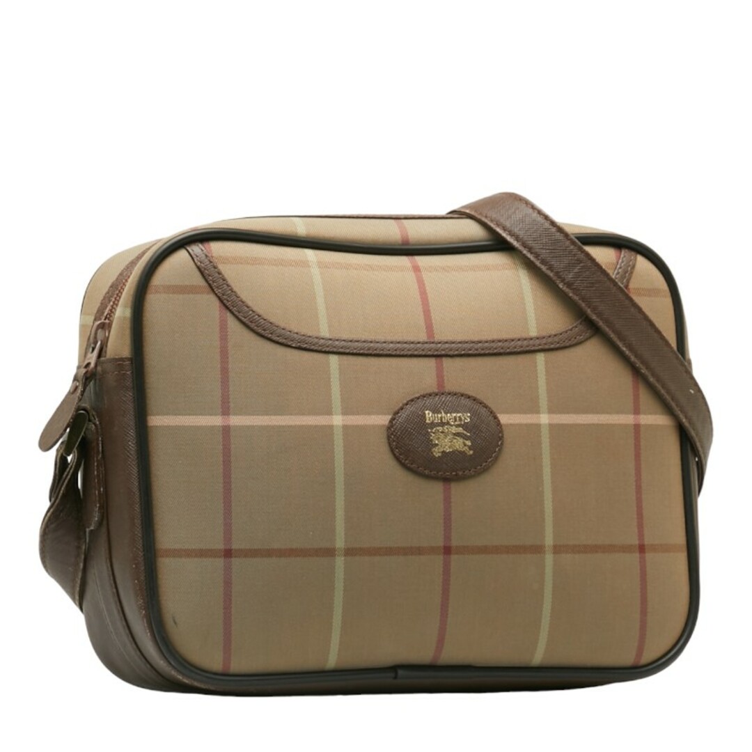 BURBERRY(バーバリー)のバーバリー チェック柄 ワンショルダーバッグ キャンバス レディース BURBERRY 【1-0141068】 レディースのバッグ(ショルダーバッグ)の商品写真