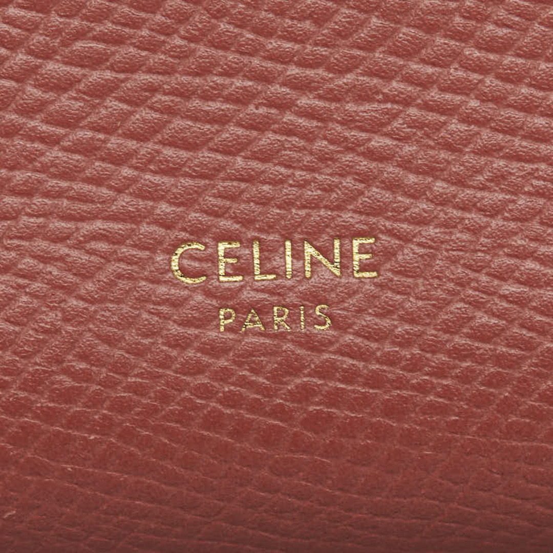 CELINE - セリーヌ ラージ ストラップウォレット 長財布 レザー CELINE - セリーヌ ラージ ストラップウォレット 長財布 レザー