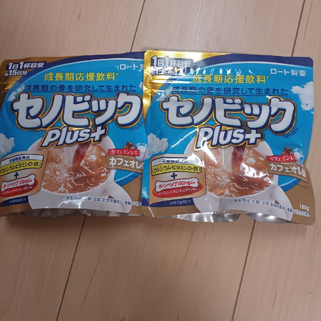 ロート製薬(ロートセイヤク)のセノビックplus＋ 食品/飲料/酒の健康食品(その他)の商品写真