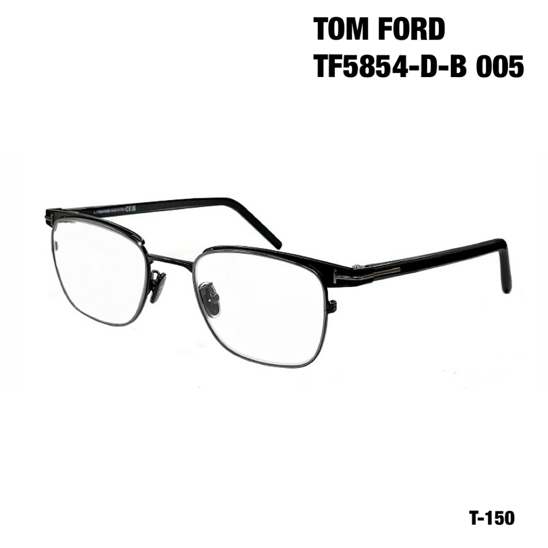 TOM FORD(トムフォード)のTOM FORD トムフォード TF5854-D-B 005 メガネフレーム メンズのファッション小物(サングラス/メガネ)の商品写真