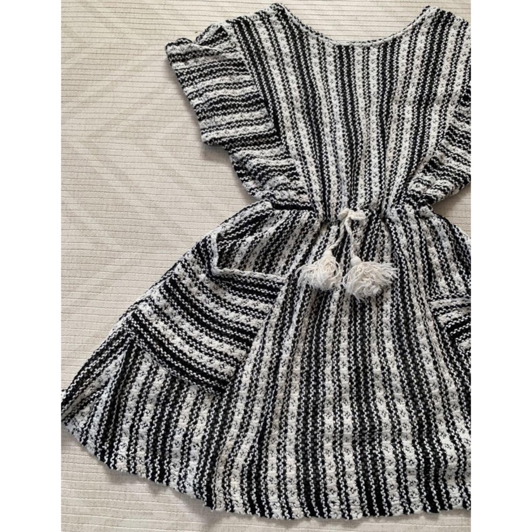 ZARA KIDS(ザラキッズ)の新品 ZARA KIDS クロシェ編み ワンピース 128cm キッズ/ベビー/マタニティのキッズ服女の子用(90cm~)(ワンピース)の商品写真